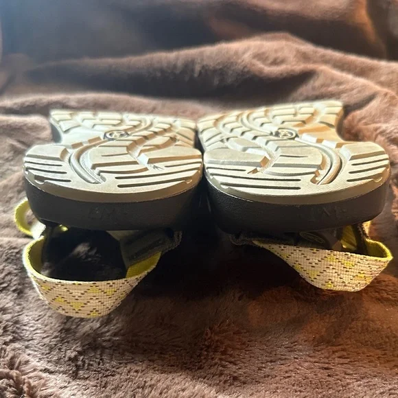 Chaco Z/1 Sandals with Yellow and Gray Straps - Picture 6 of 10